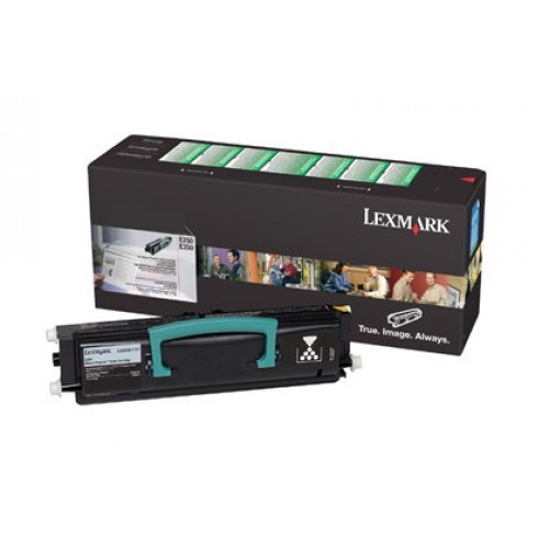 Original Genuine LEXMARK BLACK High Capacity E250H11N Printer Toner